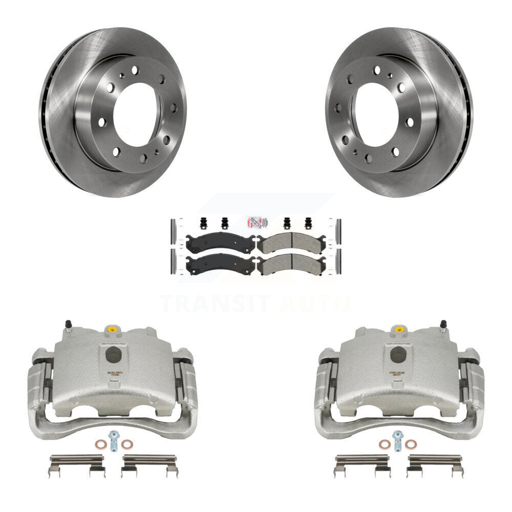 Transit Auto KC8-100271N Disc Brake Kit for 1999-2020 Chevrolet Express 2500, Chevrolet Silverado 1500 HD Classic, Chevrolet Silverado 2500 HD Classic & more - Front product image