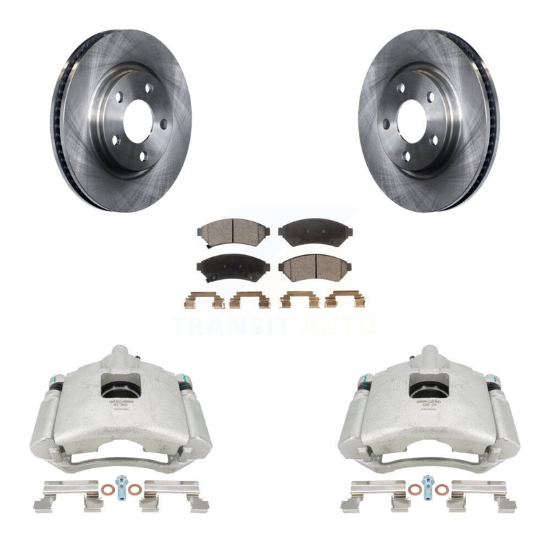 Transit Auto KC8-100271P Disc Brake Kit for 2004-2009 Buick Allure, Buick LaCrosse, Buick Terraza & more - Front product image