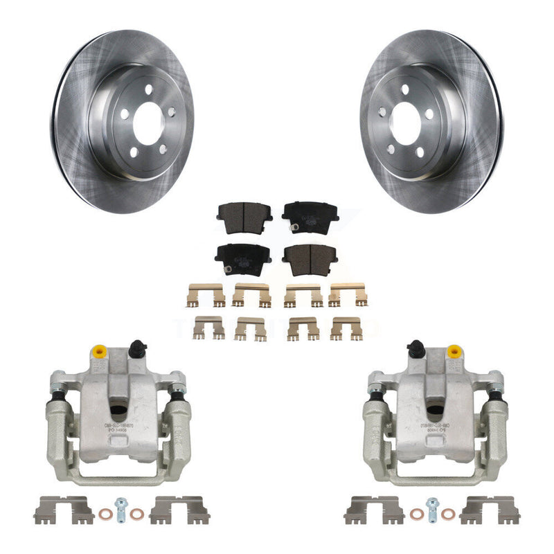 Transit Auto KC8-100271T Disc Brake Kit for 2006-2021 Chrysler 300, Dodge Challenger, Dodge Magnum - Rear product image