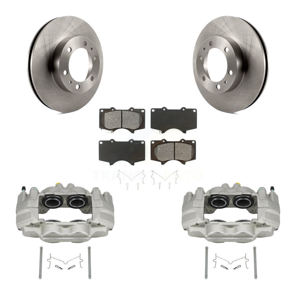 Transit Auto KC8-100272S Disc Brake Kit for 2007-2022 Toyota Tacoma, Toyota FJ Cruiser - Front product image