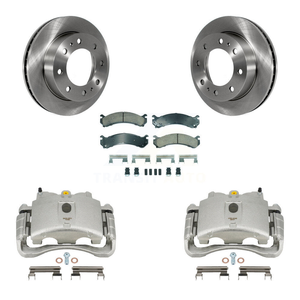 Transit Auto KC8-100273N Disc Brake Kit for 1999-2020 Chevrolet Express 2500, Chevrolet Silverado 1500 HD Classic, Chevrolet Silverado 2500 HD Classic & more - Front product image