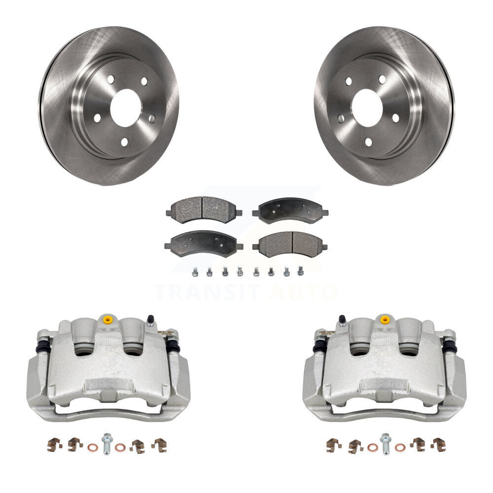 Transit Auto KC8-100273P Disc Brake Kit for 2007-2009 Chrysler Aspen, Dodge Durango - Front product image