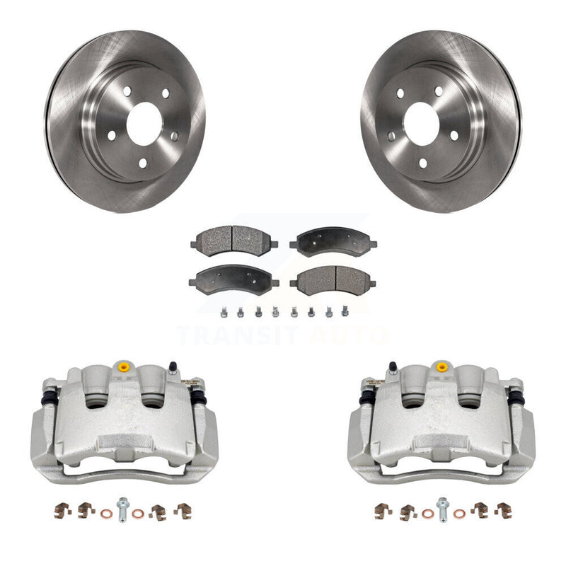 Transit Auto KC8-100273P Disc Brake Kit for 2007-2009 Chrysler Aspen, Dodge Durango - Front product image