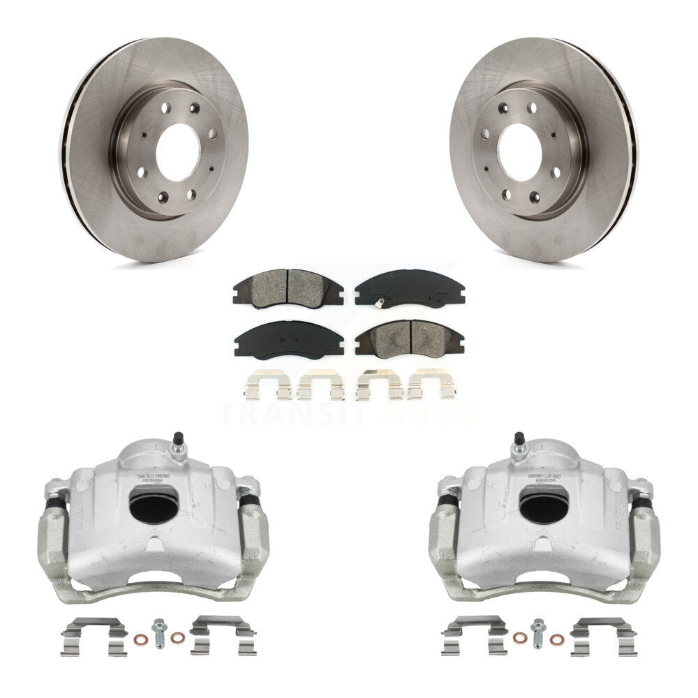Transit Auto KC8-100273S Disc Brake Kit for 2004-2009 Kia Spectra, Kia Spectra5 - Front product image