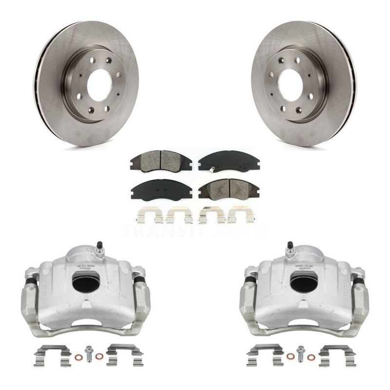 Transit Auto KC8-100273S Disc Brake Kit for 2004-2009 Kia Spectra, Kia Spectra5 - Front product image