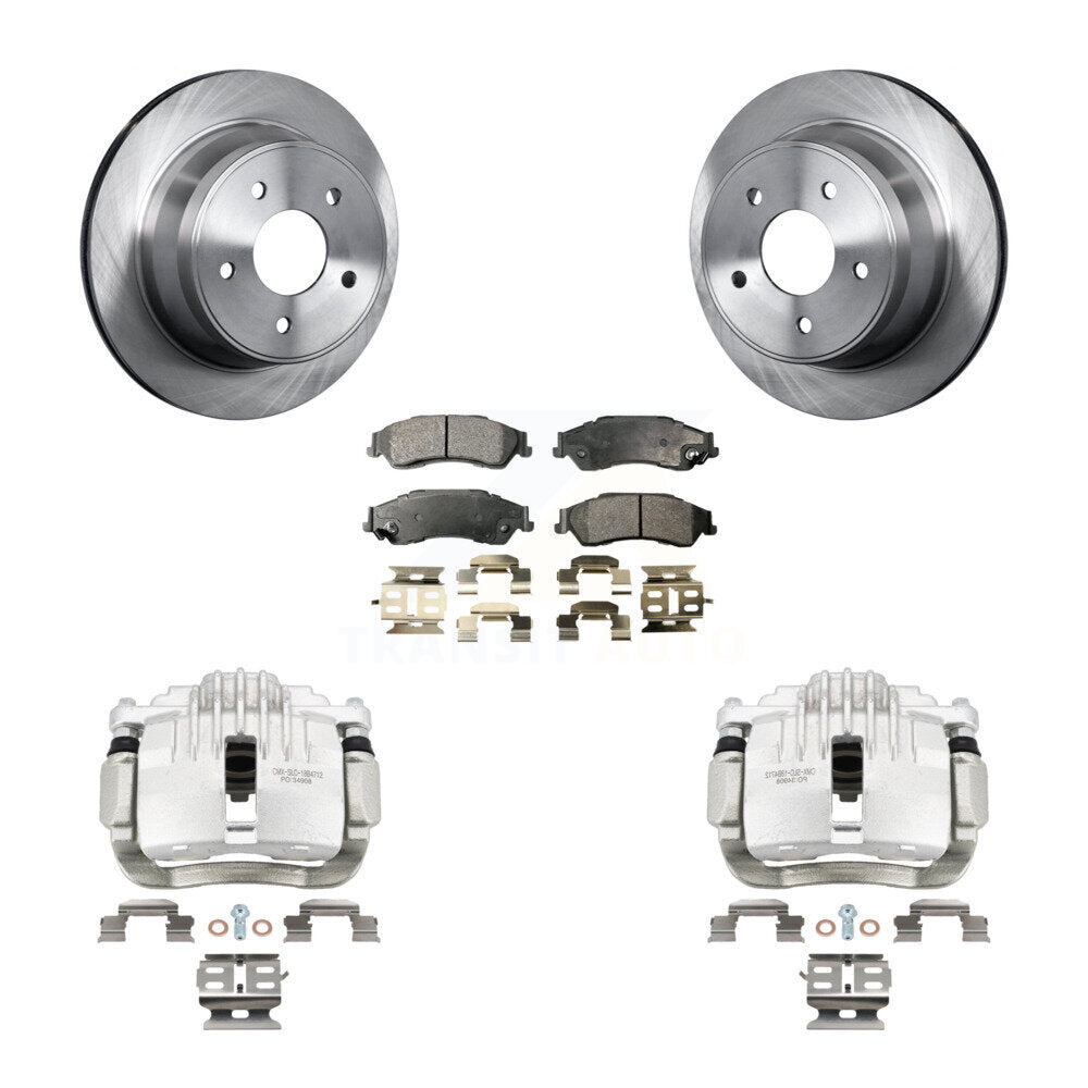 Transit Auto KC8-100273T Disc Brake Kit for 1997-2005 Chevrolet S10, Chevrolet Blazer, GMC Jimmy & more - Rear product image
