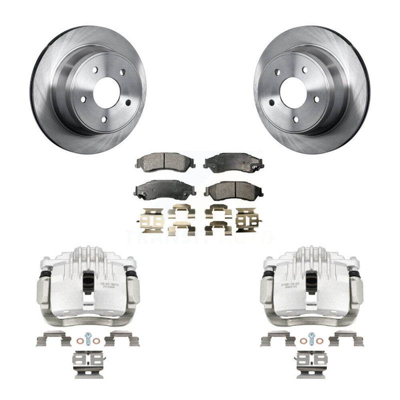 Transit Auto KC8-100273T Disc Brake Kit for 1997-2005 Chevrolet S10, Chevrolet Blazer, GMC Jimmy & more - Rear product image