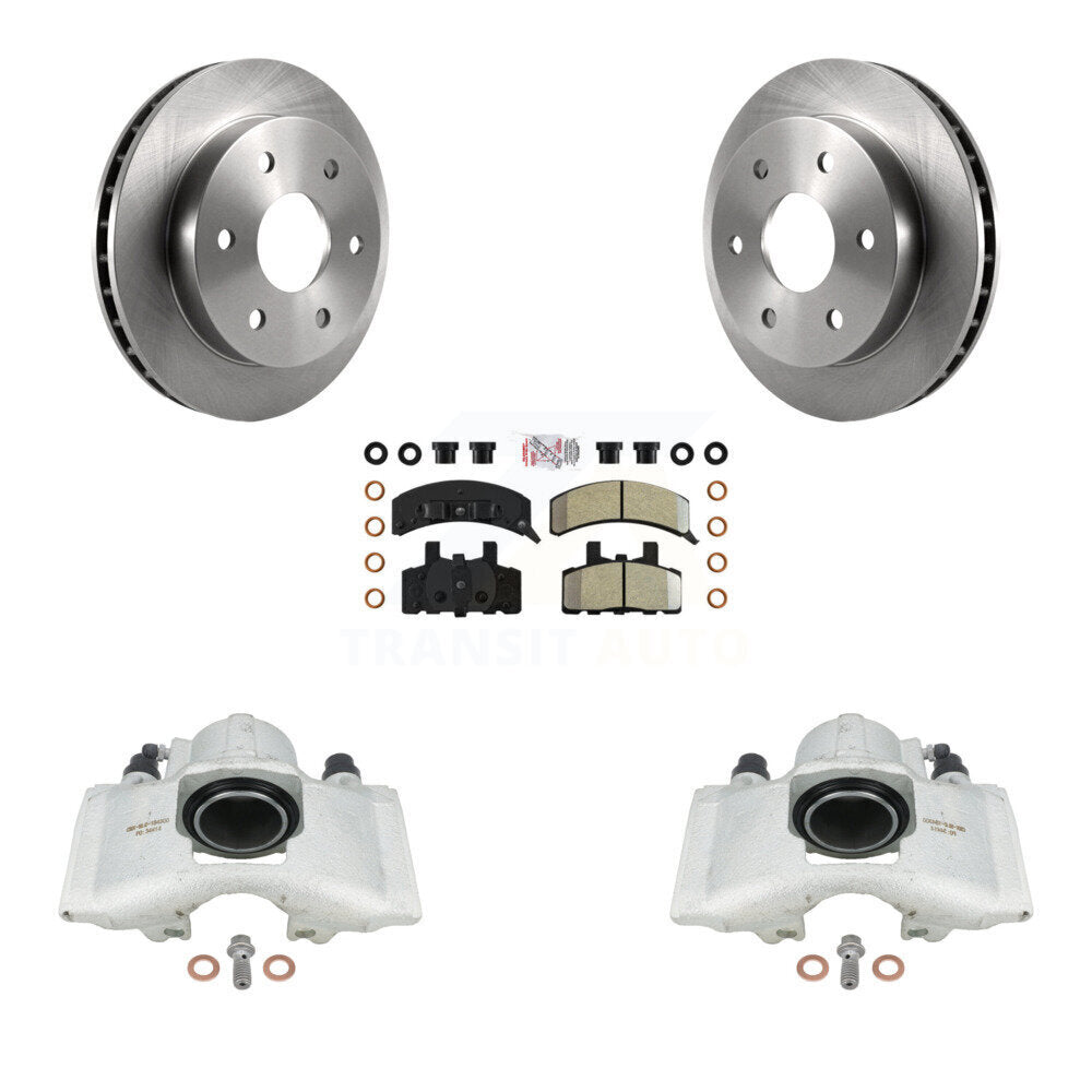 Transit Auto KC8-100274N Disc Brake Kit for 1988-2000 GMC Yukon, Cadillac Escalade, Chevrolet K1500 & more - Front product image