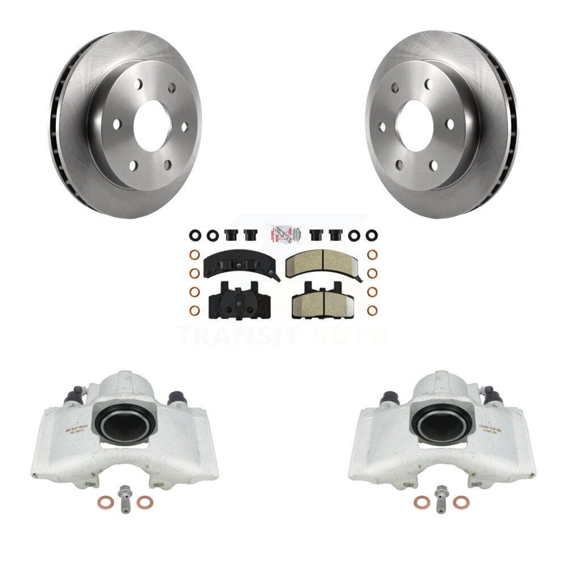 Transit Auto KC8-100274N Disc Brake Kit for 1988-2000 GMC Yukon, Cadillac Escalade, Chevrolet K1500 & more - Front product image