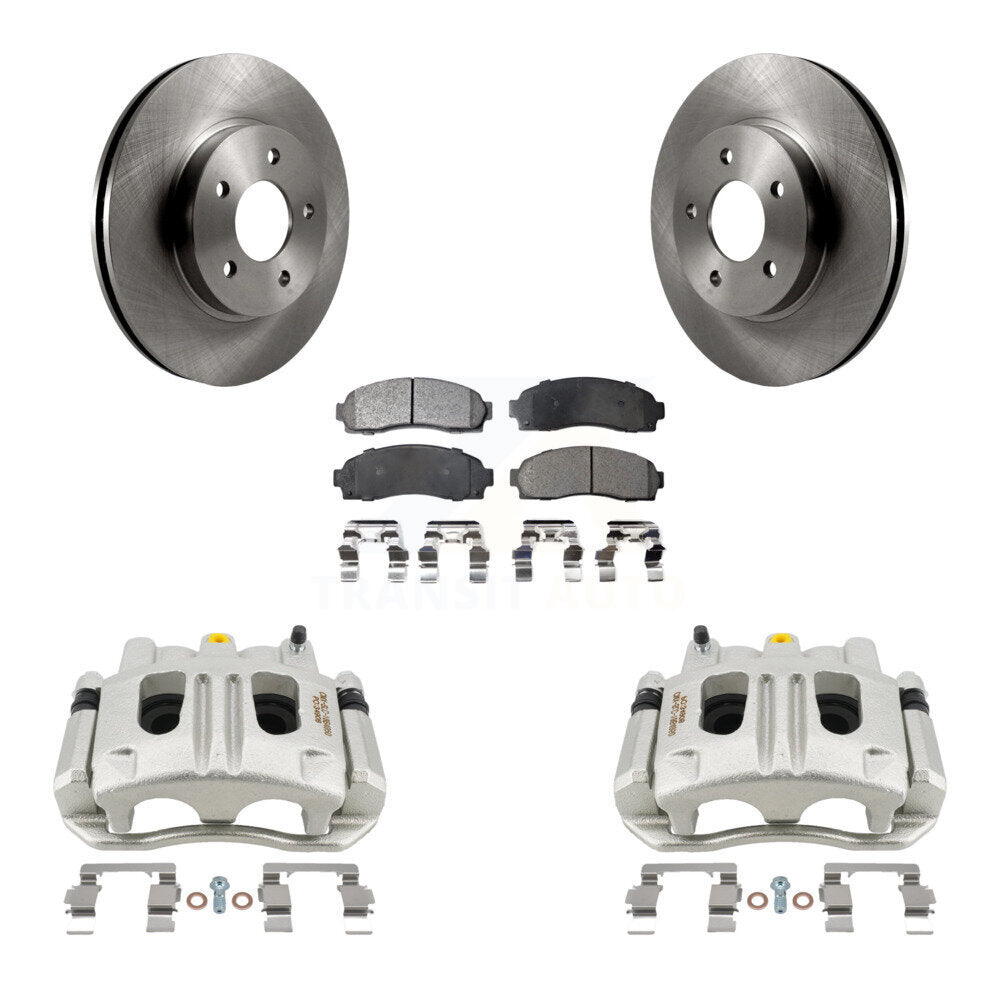 Transit Auto KC8-100274P Disc Brake Kit for 2004-2007 Chevrolet Equinox, Pontiac Torrent, Saturn Vue - Front product image