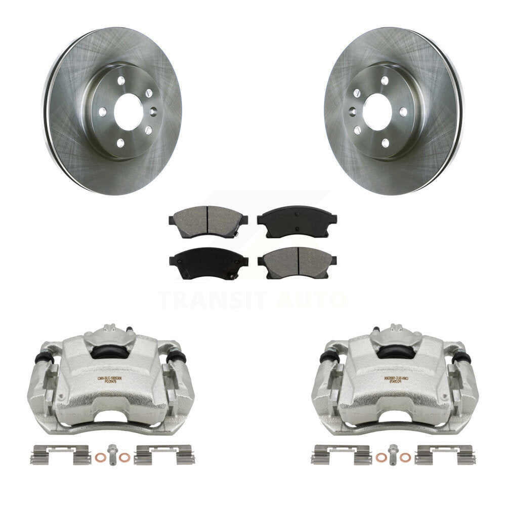 Transit Auto KC8-100274S Disc Brake Kit for 2011-2017 Chevrolet Cruze Limited, Chevrolet Sonic, Chevrolet Cruze - Front product image