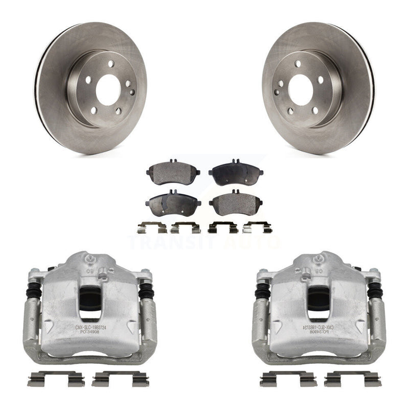 Transit Auto KC8-100275P Disc Brake Kit for 2012-2015 Mercedes-Benz C250 - Front product image
