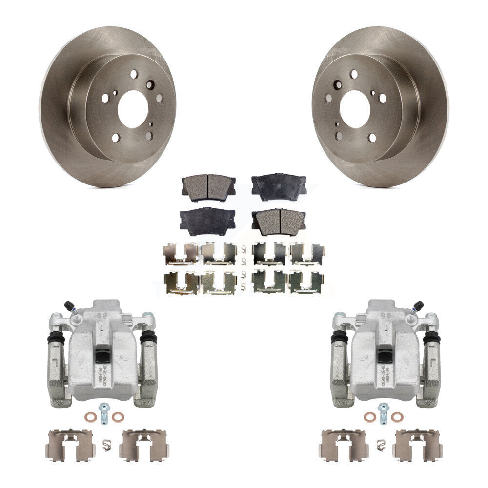 Transit Auto KC8-100276T Disc Brake Kit for 2007-2012 Lexus ES350, Toyota Camry, Toyota Avalon - Rear product image