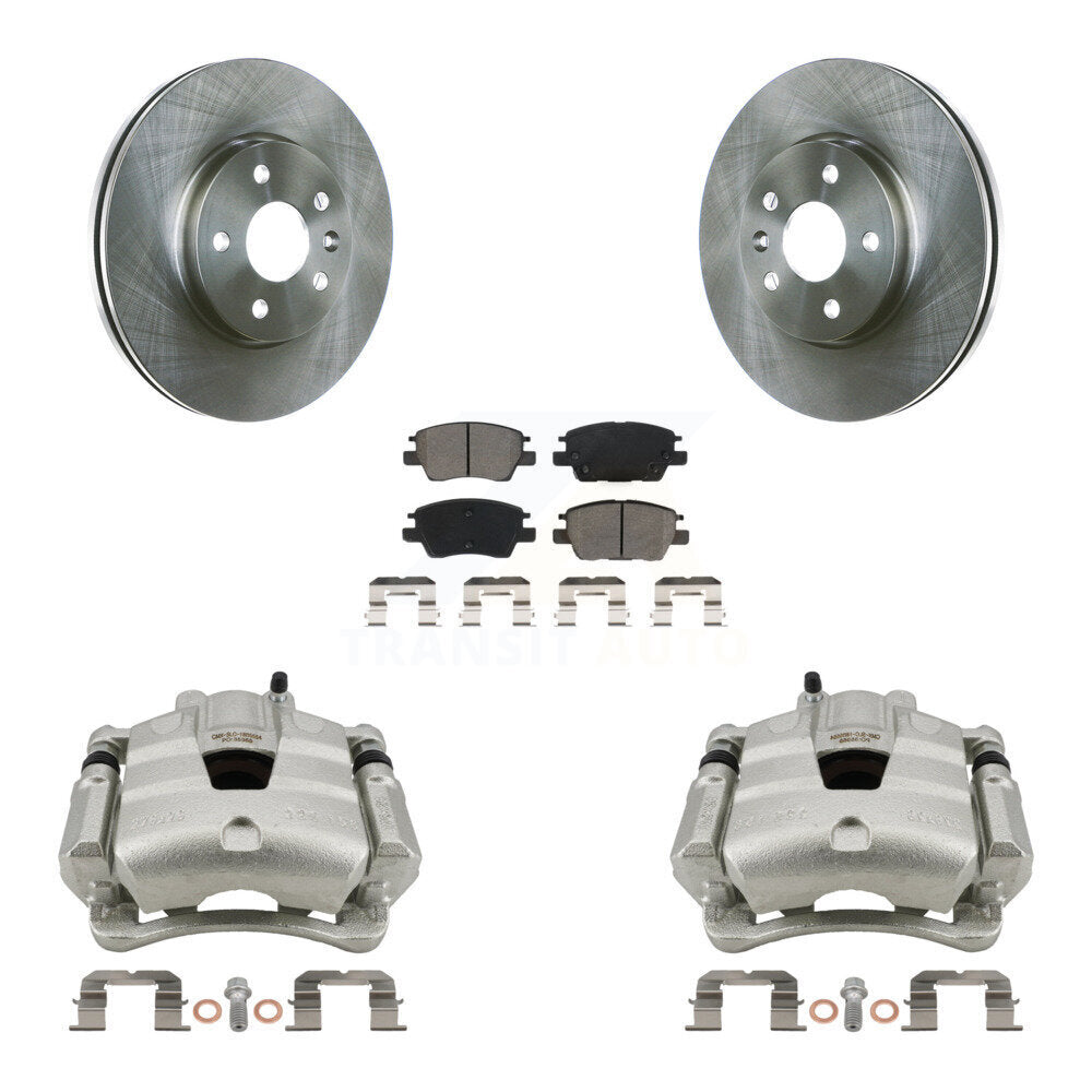 Transit Auto KC8-100277S Disc Brake Kit for 2016-2020 Chevrolet Bolt EV, Chevrolet Cruze, Chevrolet Volt - Front product image
