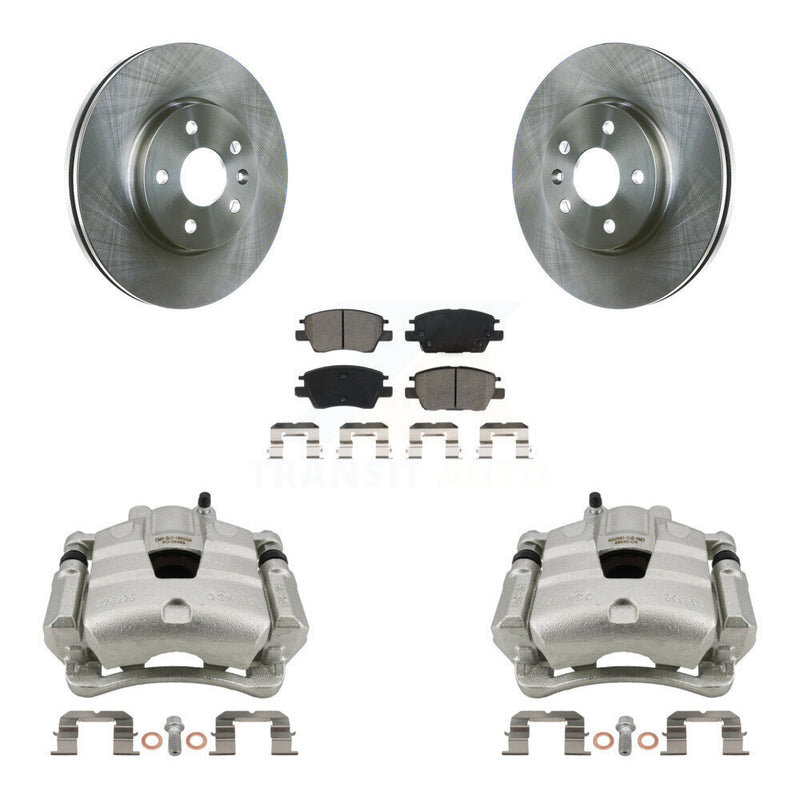 Transit Auto KC8-100277S Disc Brake Kit for 2016-2020 Chevrolet Bolt EV, Chevrolet Cruze, Chevrolet Volt - Front product image