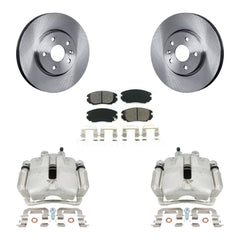 Transit Auto KC8-100278S Disc Brake Kit for 2010-2020 Chevrolet Equinox, Chevrolet Impala, Chevrolet Malibu & more - Front product image