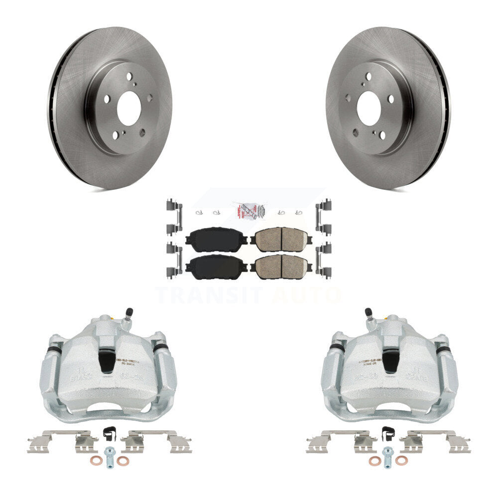 Transit Auto KC8-100280N Disc Brake Kit for 2004-2010 Toyota Avalon, Toyota Camry, Toyota Sienna & more - Front product image