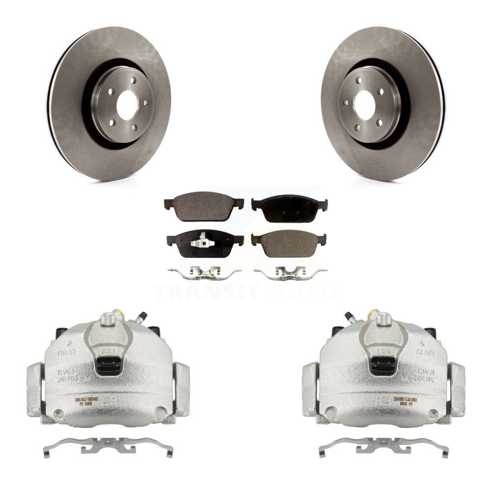 Transit Auto KC8-100280P Disc Brake Kit for 2017-2019 Lincoln MKC - Front product image