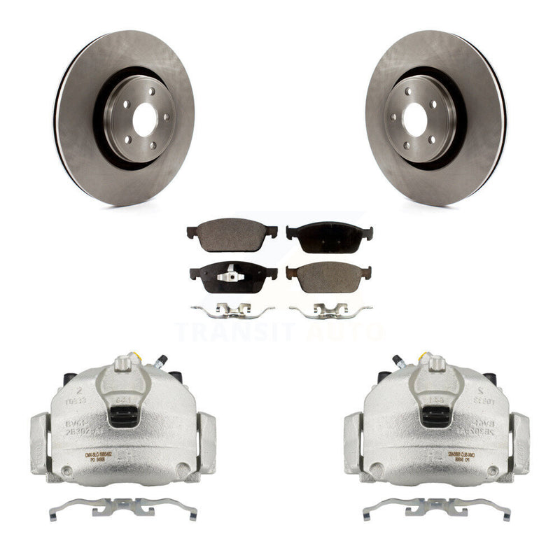 Transit Auto KC8-100280P Disc Brake Kit for 2017-2019 Lincoln MKC - Front product image