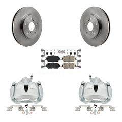 Transit Auto KC8-100281N Disc Brake Kit for 2004-2010 Toyota Avalon, Toyota Camry, Toyota Sienna & more - Front product image