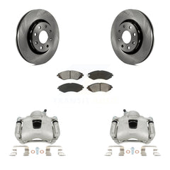 Transit Auto KC8-100281S Disc Brake Kit for 2004-2016 Chevrolet Spark EV, Chevrolet Spark, Pontiac G3 & more - Front product image