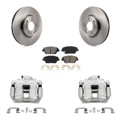 Transit Auto KC8-100282S Disc Brake Kit for 2011-2016 Kia Optima, Hyundai Sonata - Front product image