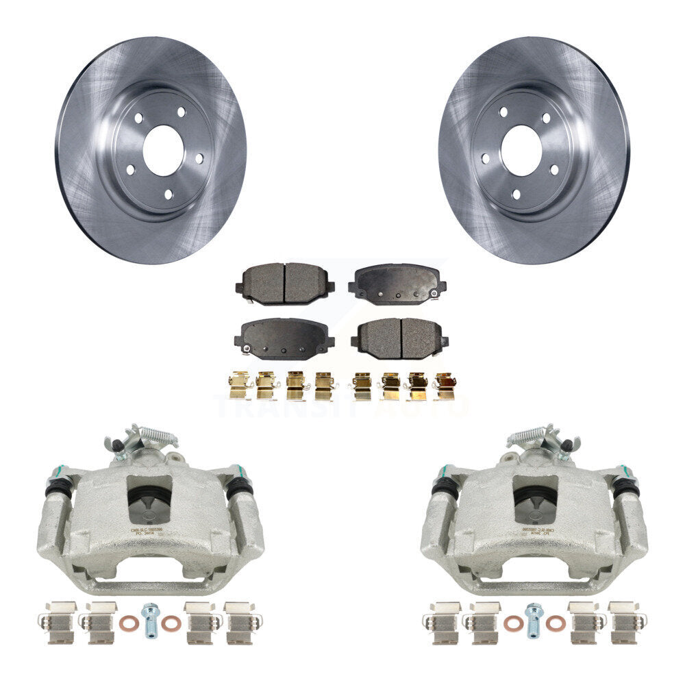 Transit Auto KC8-100282T Disc Brake Kit for 2017-2020 Dodge Grand Caravan - Rear product image