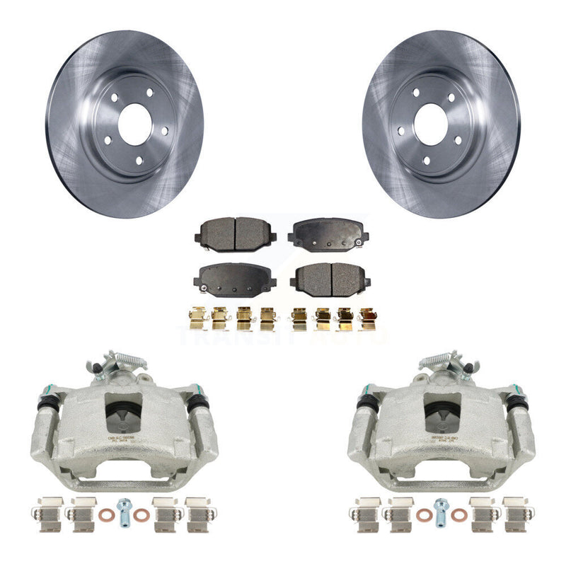 Transit Auto KC8-100282T Disc Brake Kit for 2017-2020 Dodge Grand Caravan - Rear product image
