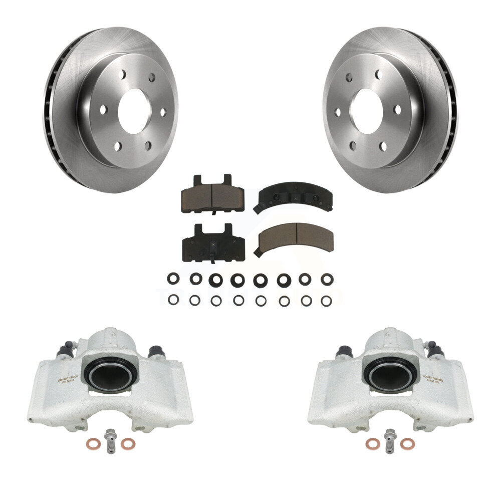 CMX KC8-100283C Disc Brake Kit for 1988-2000 GMC Yukon, Cadillac Escalade, Chevrolet K1500 & more - Front product image