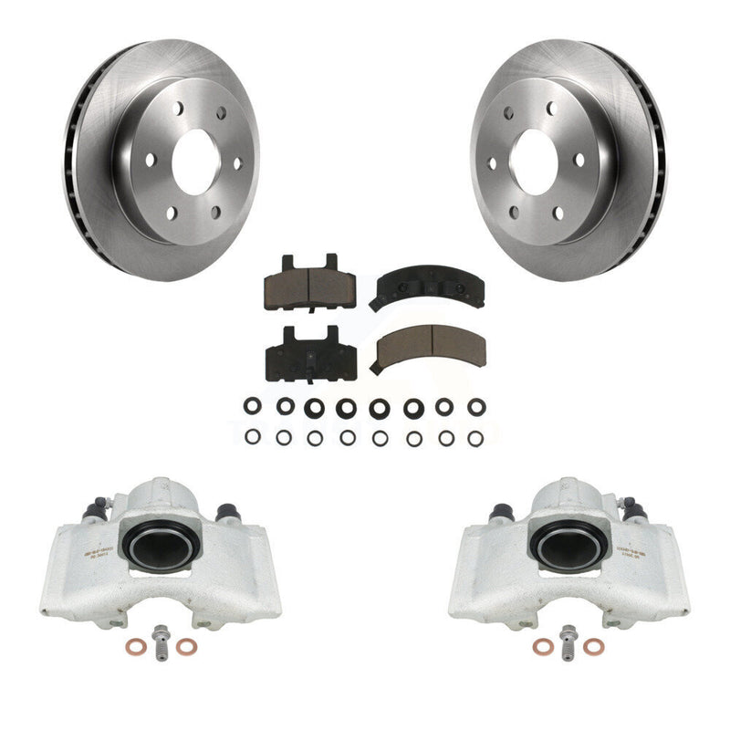 CMX KC8-100283C Disc Brake Kit for 1988-2000 GMC Yukon, Cadillac Escalade, Chevrolet K1500 & more - Front product image