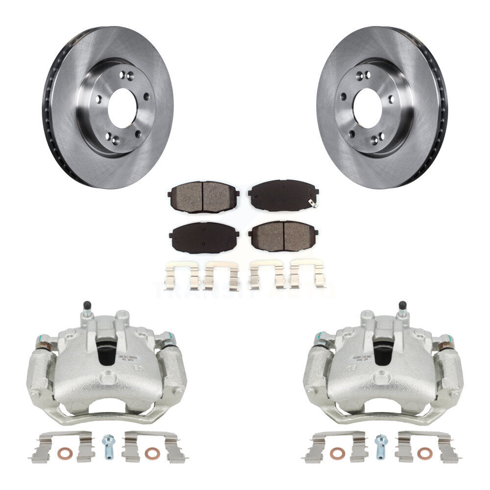 Transit Auto KC8-100283S Disc Brake Kit for 2010-2013 Kia Forte5, Kia Forte, Kia Forte Koup - Front product image