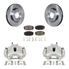 Transit Auto KC8-100283S Disc Brake Kit for 2010-2013 Kia Forte5, Kia Forte, Kia Forte Koup - Front product image
