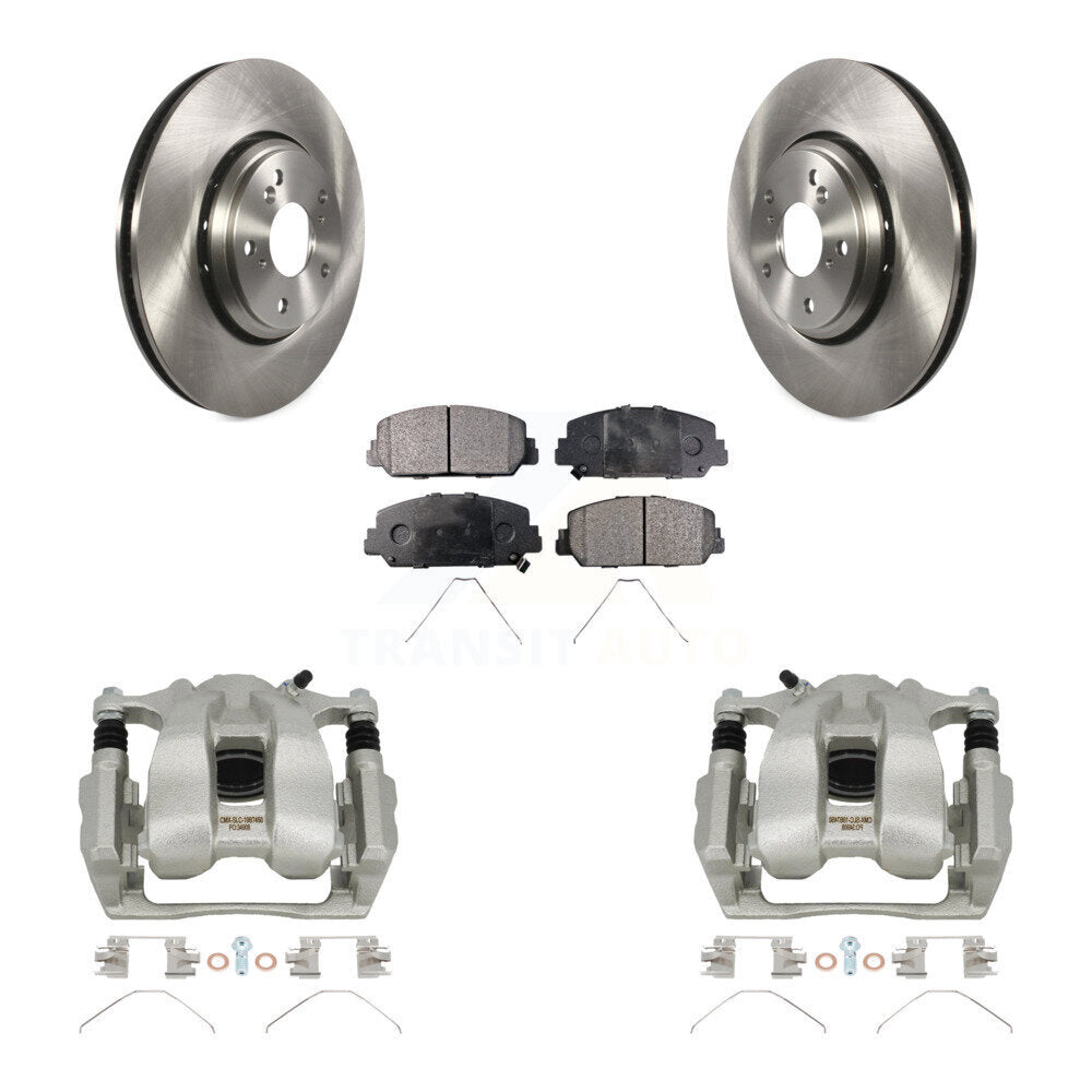 Transit Auto KC8-100284P Disc Brake Kit for 2016-2022 Acura ILX, Honda Accord - Front product image