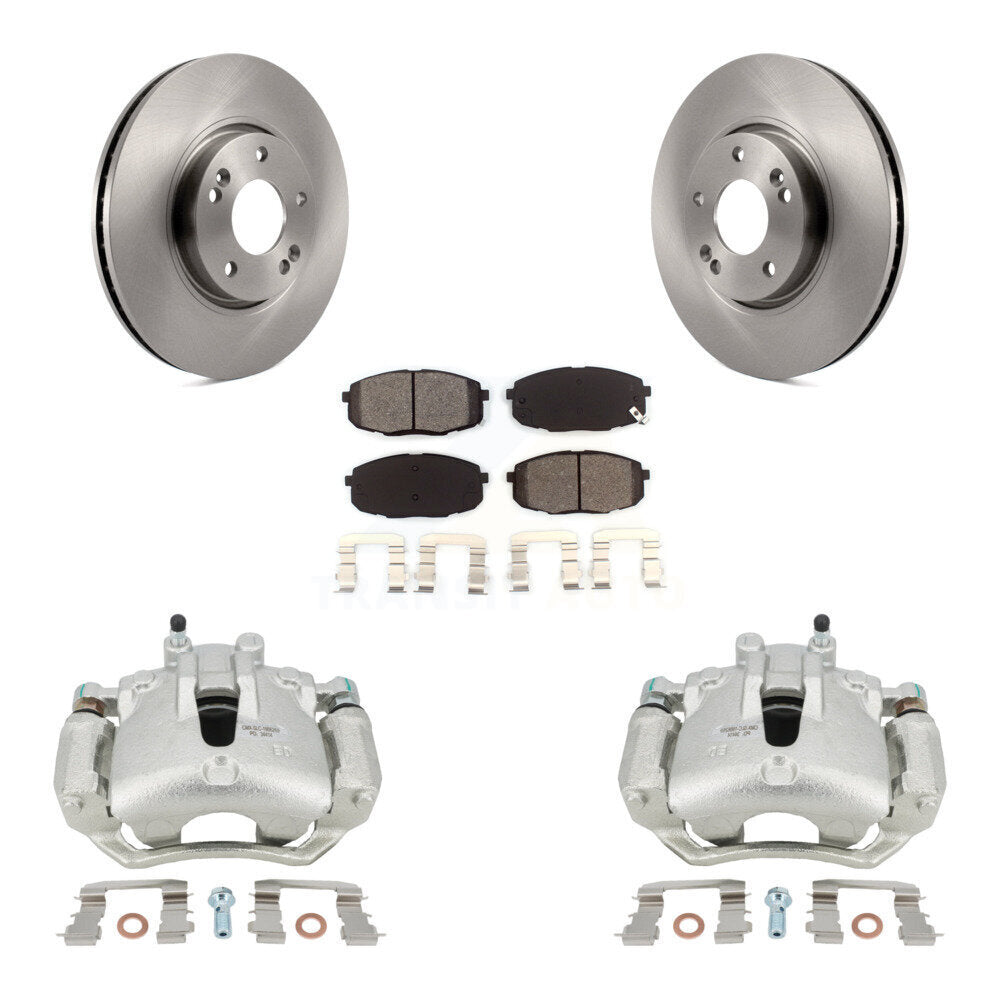 Transit Auto KC8-100284S Disc Brake Kit for 2012-2013 Kia Forte5 - Front product image