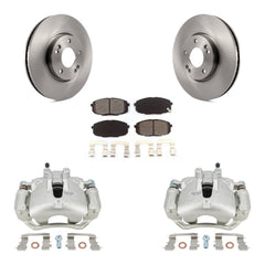 Transit Auto KC8-100284S Disc Brake Kit for 2012-2013 Kia Forte5 - Front product image