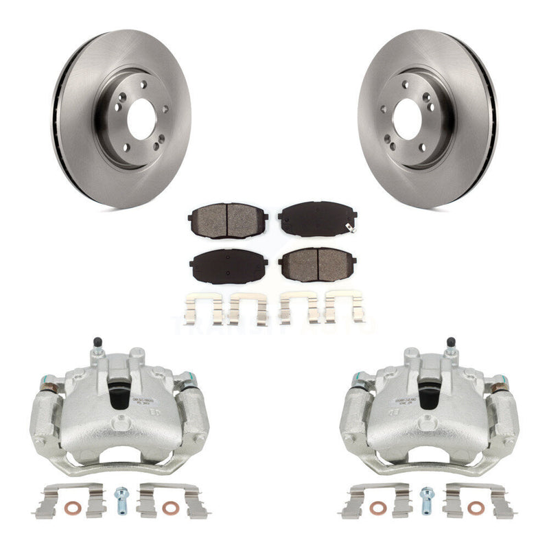Transit Auto KC8-100284S Disc Brake Kit for 2012-2013 Kia Forte5 - Front product image