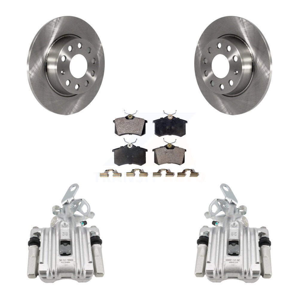 Transit Auto KC8-100284T Disc Brake Kit for 2010-2013 Audi A3 - Rear product image
