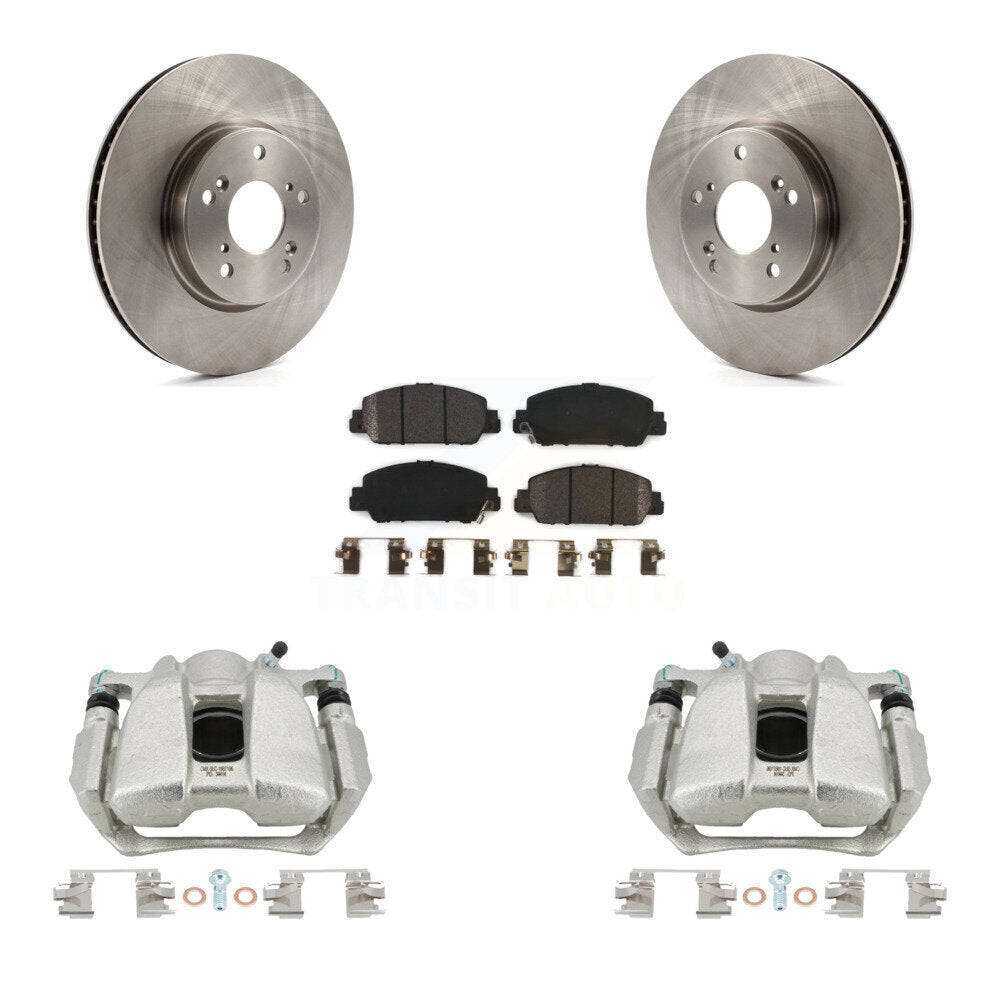 Transit Auto KC8-100285P Disc Brake Kit for 2013-2022 Honda Accord - Front product image