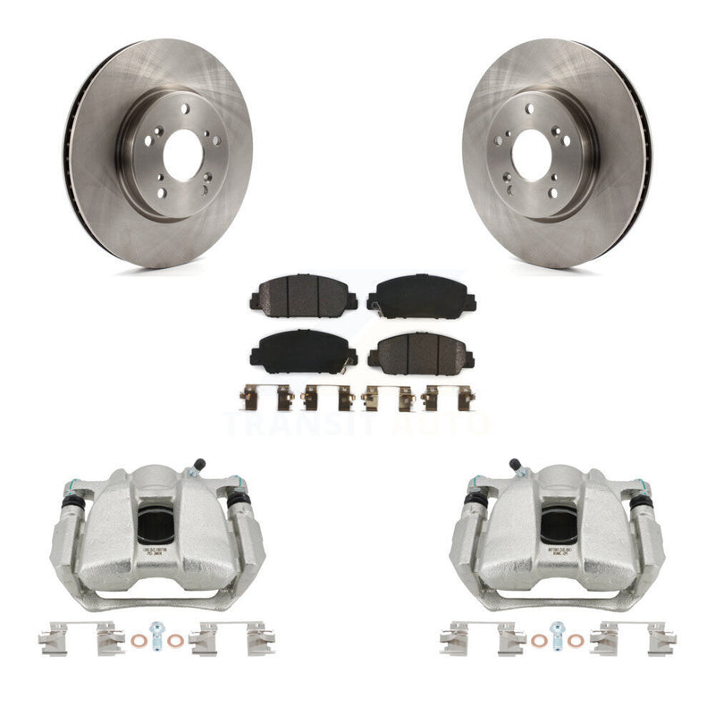 Transit Auto KC8-100285P Disc Brake Kit for 2013-2022 Honda Accord - Front product image