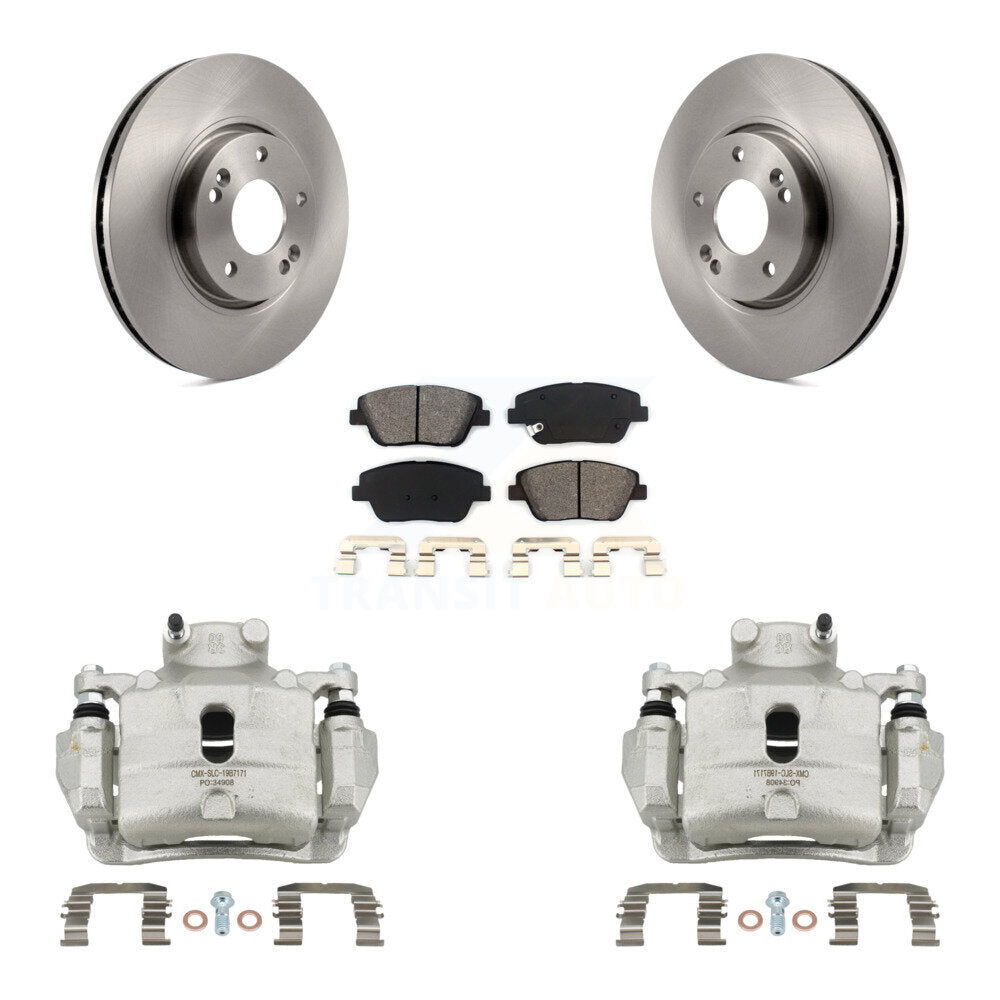 Transit Auto KC8-100285S Disc Brake Kit for 2014 Hyundai Sonata - Front product image