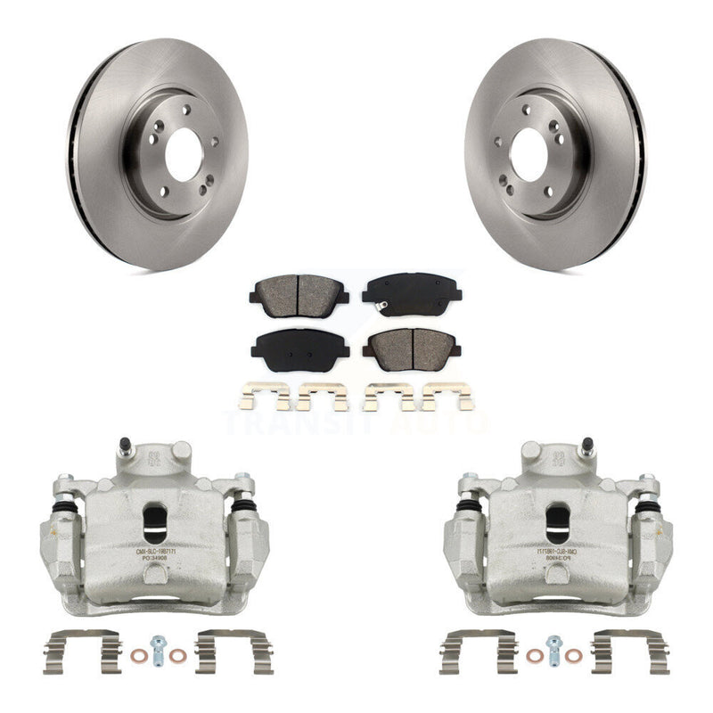 Transit Auto KC8-100285S Disc Brake Kit for 2014 Hyundai Sonata - Front product image