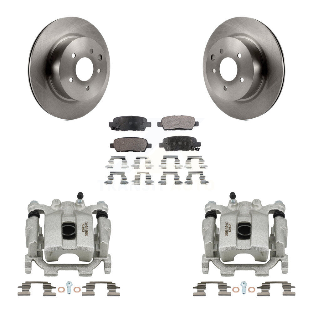 Transit Auto KC8-100286T Disc Brake Kit for 2009-2018 Nissan Maxima - Rear product image