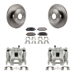 Transit Auto KC8-100286T Disc Brake Kit for 2009-2018 Nissan Maxima - Rear product image