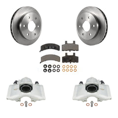 Transit Auto KC8-100288P Disc Brake Kit for 1988-2000 GMC Yukon, Cadillac Escalade, Chevrolet K1500 & more - Front product image