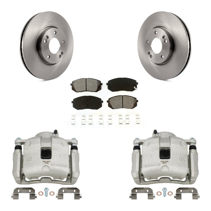 Transit Auto KC8-100288S Disc Brake Kit for 2016 Kia Sportage - Front product image