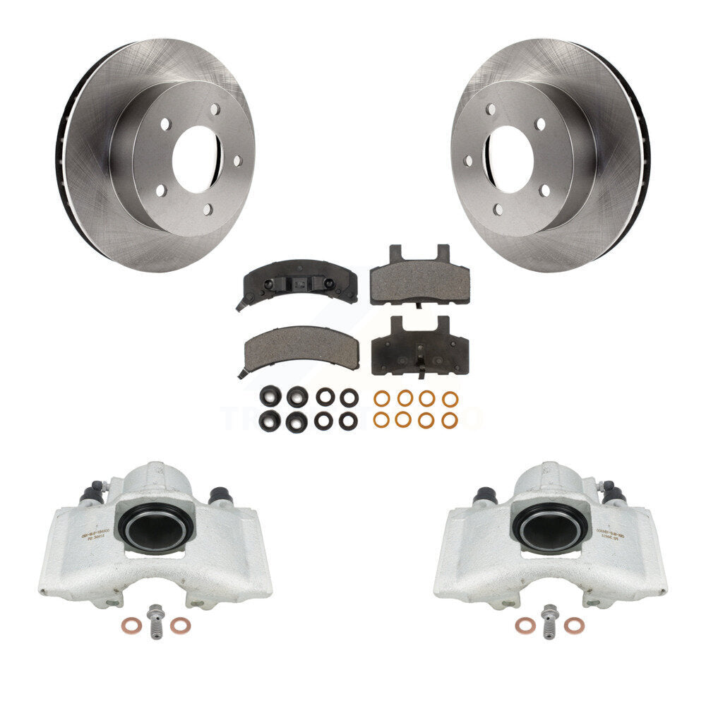 Transit Auto KC8-100289P Disc Brake Kit for 1990-2002 Chevrolet Astro, GMC Safari - Front product image