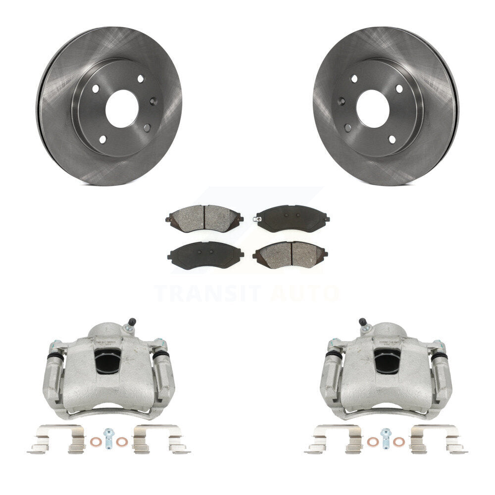 Transit Auto KC8-100290S Disc Brake Kit for 2004-2008 Suzuki Reno, Chevrolet Optra, Suzuki Forenza - Front product image