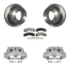 Transit Auto KC8-100291T Disc Brake Kit for 2011-2019 Chevrolet Silverado 3500 HD, GMC Sierra 3500 HD - Rear product image