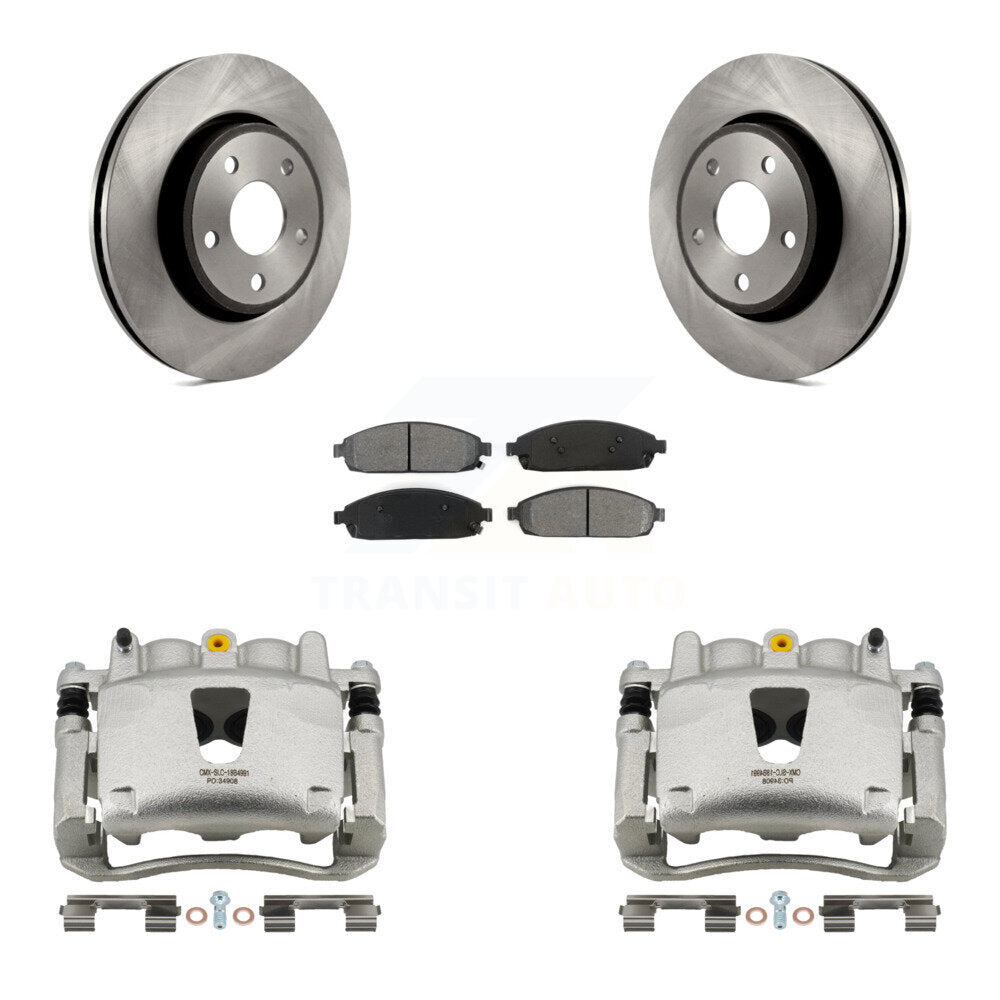 Transit Auto KC8-100292S Disc Brake Kit for 2005-2010 Jeep Grand Cherokee, Jeep Commander - Front product image
