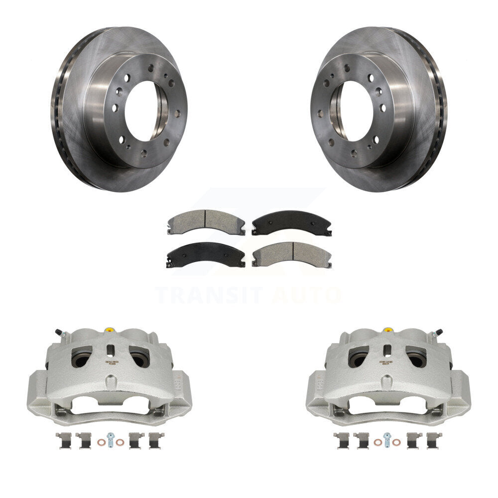 Transit Auto KC8-100293S Disc Brake Kit for 2011-2019 Chevrolet Suburban 3500 HD, Chevrolet Silverado 2500 HD, Chevrolet Silverado 3500 HD & more - Front product image